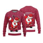 Arizona Cardinals Dabbing Santa Claus Ugly Sweater