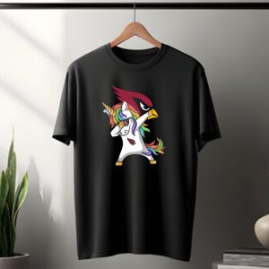 Arizona Cardinals Dabbing Unicorn T-Shirt