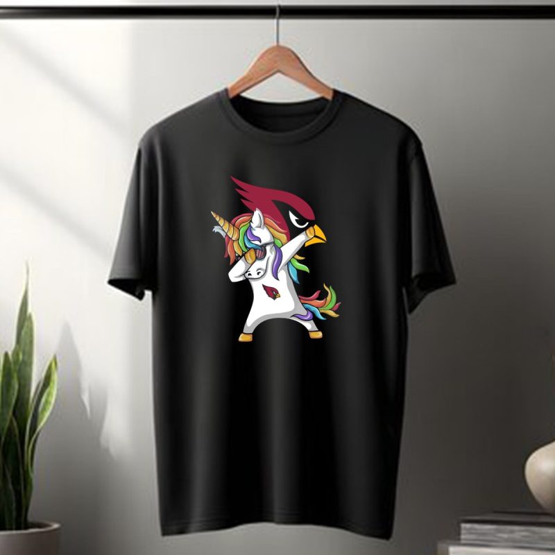 Arizona Cardinals Dabbing Unicorn T Shirt 1 T Shirt 1
