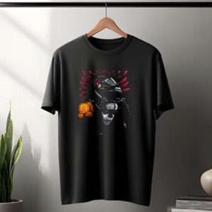 Arizona Cardinals Dia de Muertos Football Helmet Skull Design T-Shirt