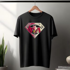 Arizona Cardinals Diamondbacks Superman Logo Fusion T-Shirt