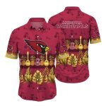 Arizona Cardinals Diverse Tropical Forest Hawaiian Shirt