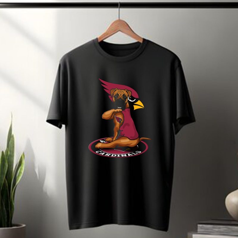 Arizona Cardinals Dog Sports Team T Shirt 1 T Shirt 1