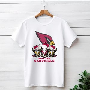 Arizona Cardinals Elephants Xmas T-Shirt