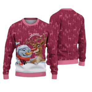 Arizona Cardinals Festive Friends Christmas Ugly Sweater