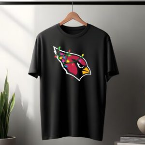 Arizona Cardinals Festive Holiday Lights T-Shirt