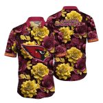 Arizona Cardinals Golden Petal Hawaiian Shirt