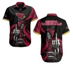 Arizona Cardinals Grim Reaper Hawaiian Shirt