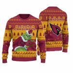 Arizona Cardinals Grinch Mischief Ugly Sweater