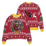 Arizona Cardinals Grinch Super Bowl Trophy Christmas Ugly Sweater