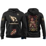 Arizona Cardinals Hasta la Muerte 2025 AOP Hoodie