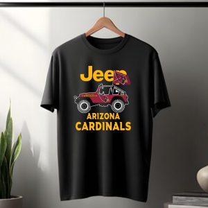 Arizona Cardinals Jeep Fan Merchandise T-Shirt