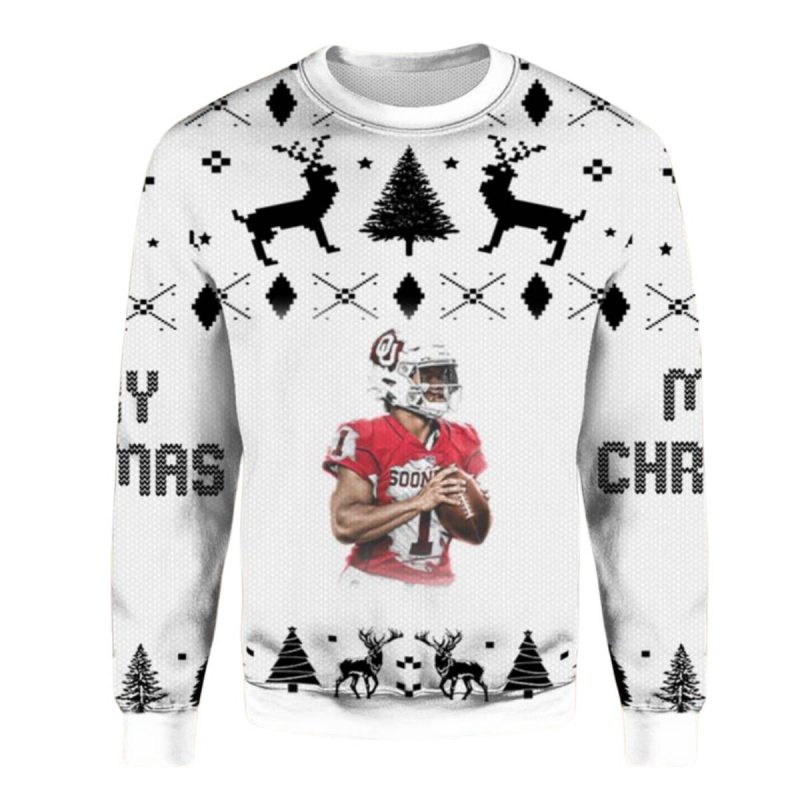 Arizona Cardinals Kyler Murray No 1 Ugly Sweater 1
