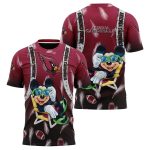 Arizona Cardinals Logo And Mickey Mouse Hawaiian Shirt