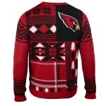 Arizona Cardinals Lover Logo Red And Black Ugly Sweater
