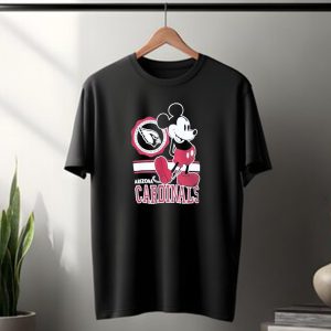 Arizona Cardinals Mickey Mouse Football Team Fan Gear T-Shirt