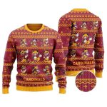 Arizona Cardinals Mickey Mouse Holiday Party Ugly Sweater