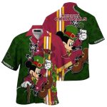 Arizona Cardinals Mickeys St Patricks Day Hawaiian Shirt