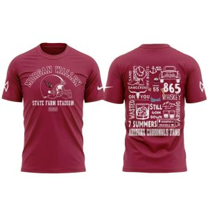 Arizona Cardinals Morgan Wallen State Farm Stadium AOP T Shirt