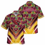 Arizona Cardinals Mountain And Palm Hawaiian Shirt