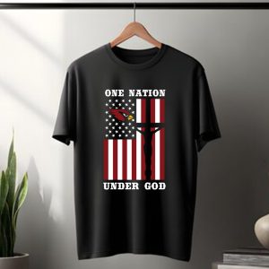 Arizona Cardinals NFL – One Nation Under God T Shirt