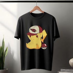 Arizona Cardinals Pikachu Pokemon T Shirt