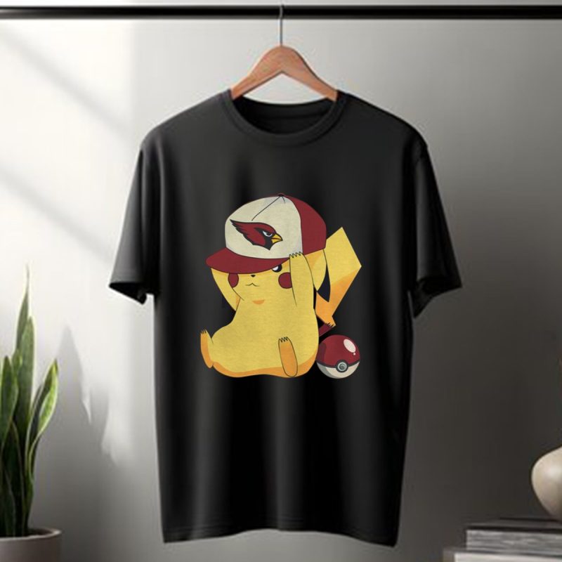 Arizona Cardinals Pikachu Pokemon T Shirt T Shirt 1