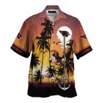 Arizona Cardinals Pirate Sunset Hawaiian Shirt Tropical Night Theme