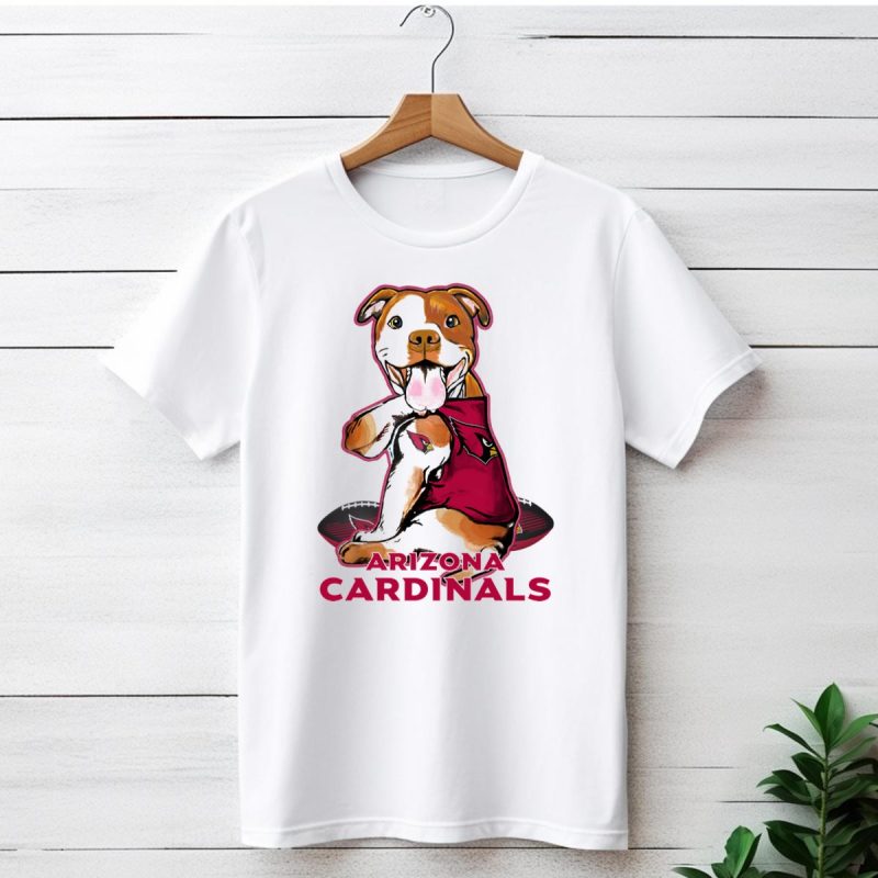Arizona Cardinals Pitbull Football Fan T Shirt 1 T Shirt 1