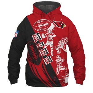 Arizona Cardinals Rise Up Red Sea AOP Hoodie