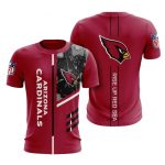 Arizona Cardinals Rise Up Red Sea AOP T Shirt