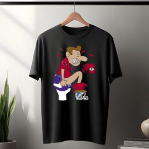 Arizona Cardinals Rivalry Humor With Vikings And Lions Helmets And Packers Toilet Paper T-Shirt