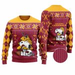 Arizona Cardinals Snoopy And Woodstock Ugly Sweater