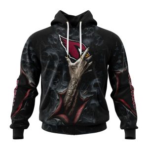 Arizona Cardinals Stephen King It Clown AOP Hoodie