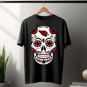 Arizona Cardinals Sugar Skull T Shirt