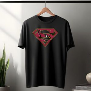 Arizona Cardinals Superman Logo Mix T-Shirt