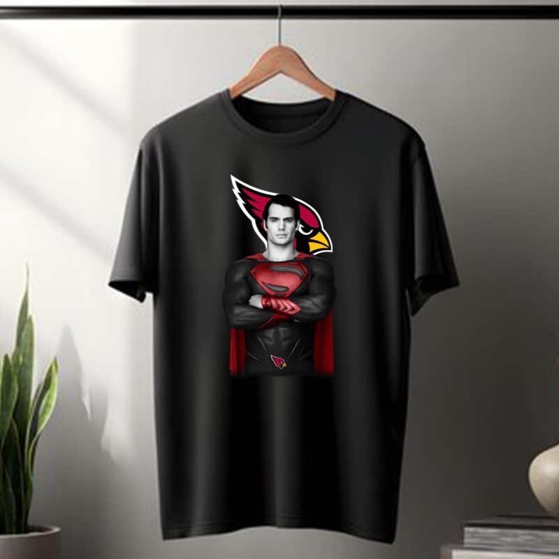 Arizona Cardinals Superman Nfl T Shirt T Shirt 1