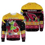 Arizona Cardinals The Grinch Toilet Ugly Sweater