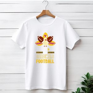 Arizona Cardinals Turkey Pie Football Thanksgiving T-Shirt