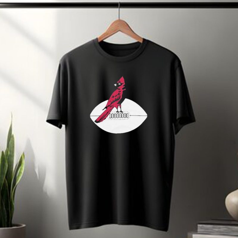Arizona Cardinals Vintage Cardinal On Football T Shirt 1 T Shirt 1