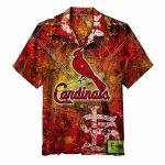 Arizona Cardinals Vintage Red Hawaiian Shirt For Gametime