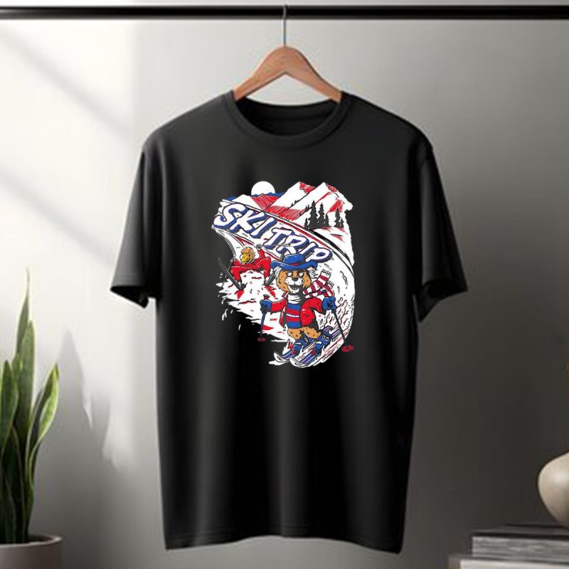 Arizona Cardinals Week 5 Win Ski Trip Adventure With Snowy Mountains And Playful Characters T Shirt 1 T Shirt 1