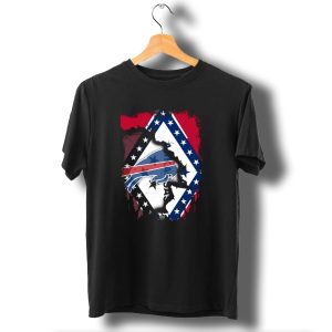 Arkansas Flag With Buffalo Bills Integration T-Shirt