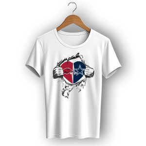 Arkansas Razorbacks Dallas Cowboys Heart T-Shirt