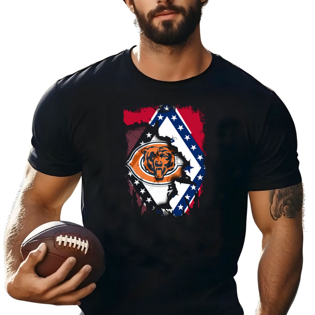 Arkansas-State-Pride-With-Chicago-Bears-Logo-Integration-T-Shirt-1_t-shirt-1_2
