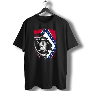 Arkansas Together With Raiders And State Flag T-Shirt