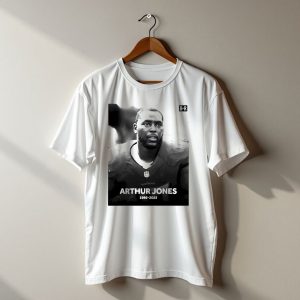 Arthur Jones Baltimore Ravens NFL Player Tribute 1986 2025 T-Shirt