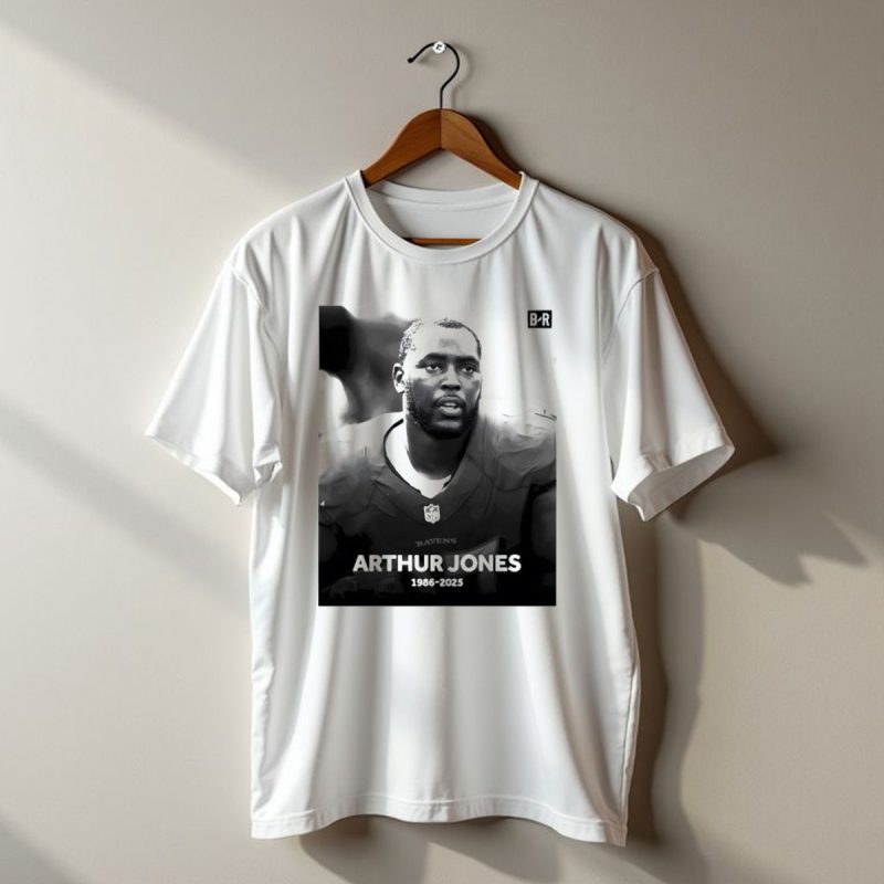 Arthur Jones Baltimore Ravens Nfl Player Tribute 1986 2025 T Shirt 1 T Shirt 1
