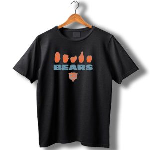 Asl Love Sign Chicago Bears Bears T Shirt