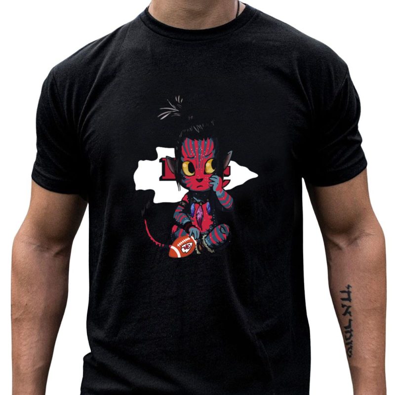 Avatar Chiefs Kansas City Football Logo Hybrid T Shirt T Shirt 1 1